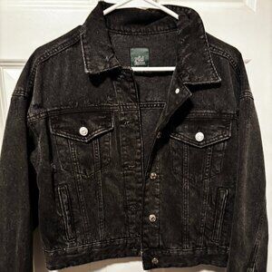 Black Womens Jean jacket